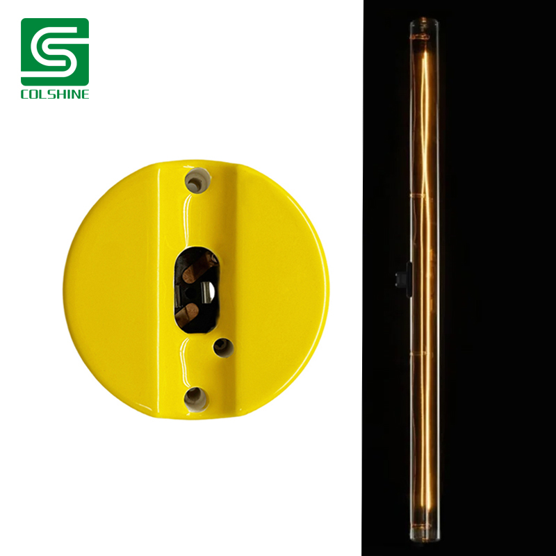 Porcelain lampholder s14d